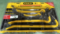 Stanley, five piece prybar set