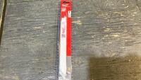 PACK OF 5 MILWAUKEE SAWZALL BLADES - 8&rdquo;