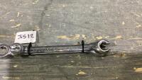 2 PIECE WESTWARD LINE WRENCH SET METRIC