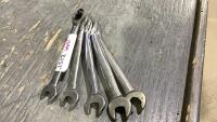 5 PIECE METRIC MASTER GRIP RATCHETING WRENCH SET