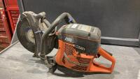 HUSQVARNA PARTNER K750 GAS CUT OFF SAW WITH WATER ATTACHMENT