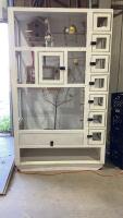 VERY BIG BIRD CAGE W/ NESTING BOXES