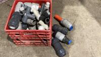 CRATE OF PLUMBING SUPPLY