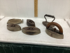 SAD IRONS, COLEMAN IRON REST