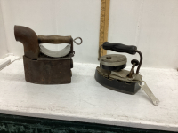 2 ANTIQUE IRONS