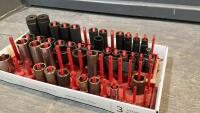 FLAT W/SAE IMPACT AND REGULAR SOCKETS ON (2) SOCKET HOLDERS
