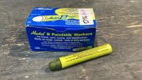 BOX OF ( 10) GREEN MARKAL B PAINT STIK MARKERS