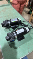 Two Water Diaphragm Pumps