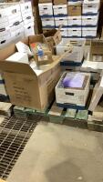 PALLET OF LARGE AMOUNT OF ALL OCCASION TROPHY ITEMS - (10) ASSORTED SIZE BOXES W/ STANLEY CUPS, BASES, STARS, PLAQUES