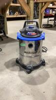 SMALL MASTERCRAFT SHOP VAC W/ HOSES & SOME ATTACHMENTS