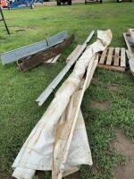 Roll tarp and assembly for 20 foot box