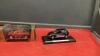 (2) DIE CAST COLLECTOR CARS - CHRYSLER PT CRUISER AND BURAGO 1998 FREELANDER