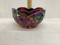 CARNIVAL GLASS BOWL