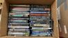 (2) BOXES W/ DVD'S (SOME BLUE RAY) - 2