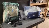 BEDDING, ELECTRIC BLANKET, CLOSET ORGANIZER