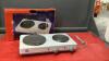 ROSSI DOUBLE BURNER HOT PLATE