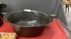 ENAMEL BREAD PAN, CANNER FOR PINT SIZE JARS AND (2) PRESERVES COOKBOOKS - 2