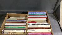 (2) BOXES OF BOOKS - COOKBOOKS