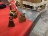 COLLECTION OF (4) COW BELLS AND (3) MINI COW BELLS - 4