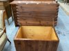 HOME MADE HEAVY DUTY WOODEN STORAGE TRUNK - 2