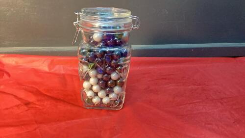 JAR OF MARBLES