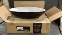 PORCELAIN BASIN - ABOVE COUNTER MOUNT
