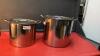 (2) STOCK POTS - DIFFERENT SIZES