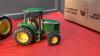 (2) ERTL METAL/CAST TRACTORS AND A JD ERTL PLASTIC MONSTER TRUCK- (2) - 3