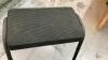 (2) STACKING STOOLS W/ UPHOLSTERED TOPS - 3