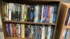 (2) SMALL SHELVES W/ DVD'S - 3