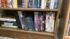(2) SMALL SHELVES W/ DVD'S - 4