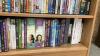 (2) SMALL SHELVES W/ DVD'S - 6