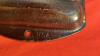 (3) CAST IRON PANS - CORN BREAD PAN, SMALL OVAL FRYPAN, ROUND PAN - 5