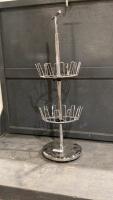 ROTATING SHOE RACK - 2 TIER
