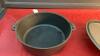 CAST IRON POT W/ LID & HANDLE - 3