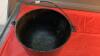 CAST IRON 3-LEGGED POT W/ HANDLE - 3
