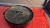 BROWNING CAST IRON 3-LEGGED POT W/ LID & HANDLE - 2