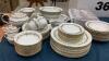 LARGE "FOLEY" BONE CHINA DISH SET - "ALEXANDER". COMES WITH TOTE & STORAGE UNITS - 2
