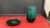 (2) BMP PIECES - SILVER JUBILEE TRAY, VASE...BOTH ARE MARKED