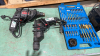 Drills drill, bits, battery charger