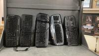 BAG W/ (5) KEYBOARDS
