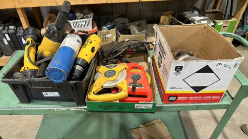 Miscellaneous tools and drills