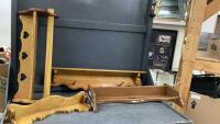 (4) WOOD SHELVES - WALL MOUNT