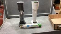 (2) SODA STREAM UNITS + 1 EXTRA CO2 BOTTLE