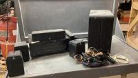 YAMAHA RECEIVER + 4 SPEAKERS + SUBWOOFER