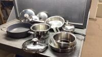 BOX OF POTS
