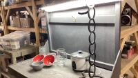 BEER MUGS, RICE COOKER, HORSESHOE TOILET PAPER HOLDER, CHRISTMAS BOWLS