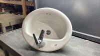 SMALL BATHROOM SINK WITH FAUCET
