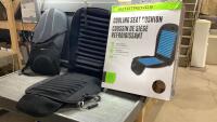 COOLING SEAT CUSHION 12V + OBUS BACK CUSHION