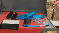 SEADOO SNORKEL SET W/ WATER SHOES